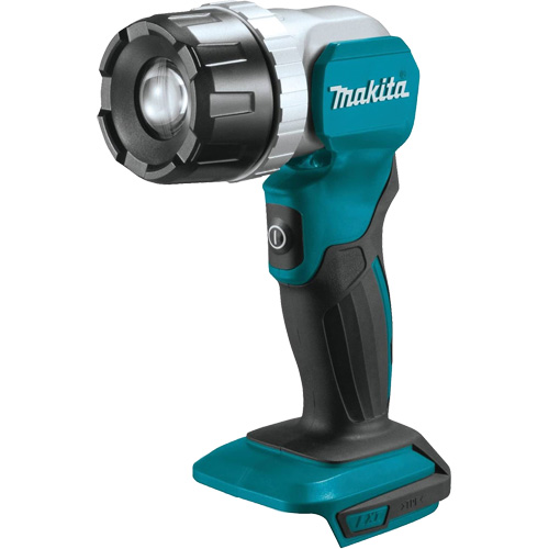 LXT? Adjustable Beam Flashlight, Lamp Type, LED, Lumens (High), 190, Run Time Hrs. (High), 23, Body Material, Aluminum, Battery, 18V LXT? Lithium-Ion, Overall Length, 11-3/4"