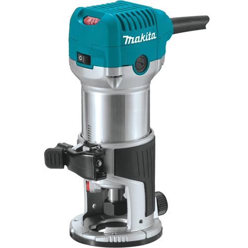 Compact Router, Voltage, 115 V, Horse Power, 1-1/4 HP, Collet Capacity, 1/4", Amps, 6.5 A