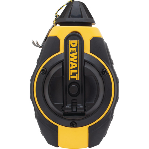 3:1 Single Chalk Line Reel, Case, Plastic, Length, 100', Chalk Colour, Not Included, Overall Length, 6-19/32", Width, 2-1/2"