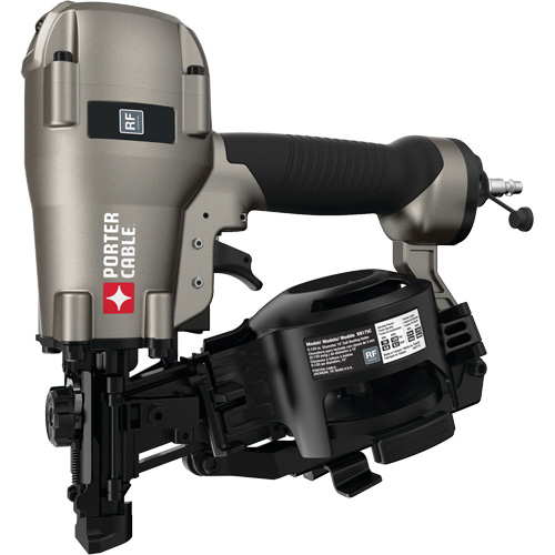 15ø Pneumatic Coil Roofing Nailer, Operating Pressure, 70 - 120 PSI, Nail Length, 3/4" - 1-3/4", Magazine Capacity, 120