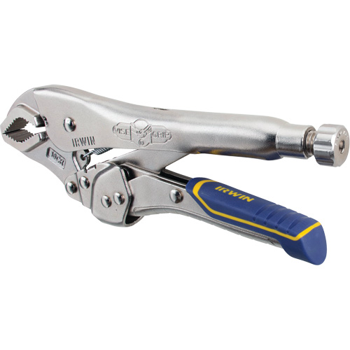 Vise-Grip? Fast Release? 10WR Locking Pliers with Wire Cutter, Overall Length, 10", Style, Curved Jaw, Jaw Capacity, 1-7/8" (48 mm), Manufacturer's Warranty, Lifetime Guarantee