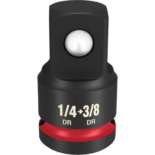 Shockwave? Impact Duty? Drive Adapter, Drive Size (Female), 1/4", Socket Size (Male), 3/8", Overall Length, 1", Type, Impact