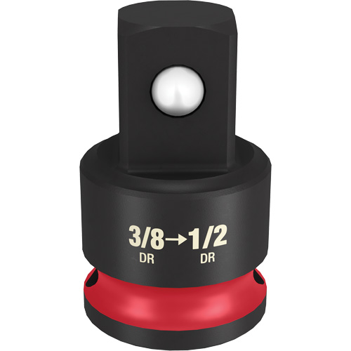 Shockwave? Impact Duty? Drive Adapter, Drive Size (Female), 3/8", Socket Size (Male), 1/2", Overall Length, 1.42", Type, Impact