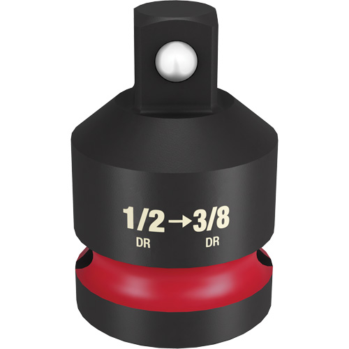 Shockwave? Impact Duty? Drive Adapter, Drive Size (Female), 1/2", Socket Size (Male), 3/8", Overall Length, 1.5", Type, Impact