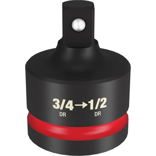 Shockwave? Impact Duty? Drive Adapter, Drive Size (Female), 3/4", Socket Size (Male), 1/2", Overall Length, 2.2", Type, Impact