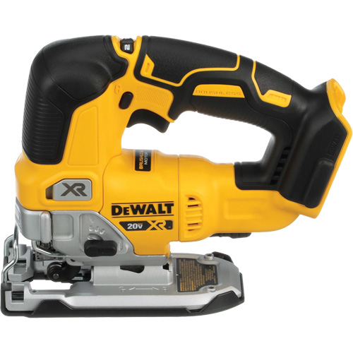 Max XR? Cordless Jig Saw (Tool Only), Voltage, 20 V, Battery Type, Lithium-Ion, Strokes per Minute (SPM), 0-3200, Stroke Length, 1"