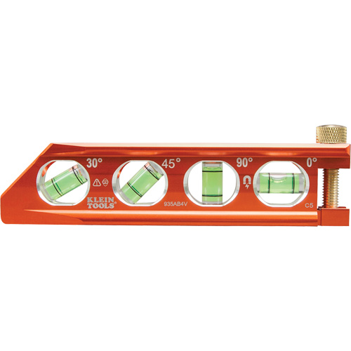 ACCU-BEND? Level, Length, 6.25", Material, Aluminum, No. of Vials, 1, Magnetic/Non-Magnetic, Non-Magnetic