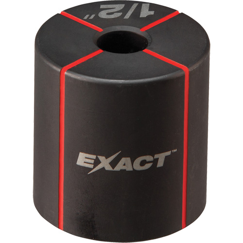 Exact? Stainless Steel Die, No. of Holes, 1, Hole Diameter, 1/2", Length, 2.95"
