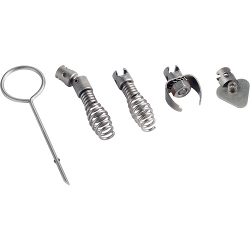 Small Cable Head Attachment Kit with Rust Guard? Plating, No. of Pieces, 5