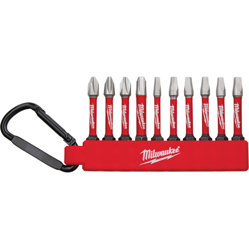 Shockwave? Impact Driver Phillips & Square Bit Set, No. of Pieces, 10
