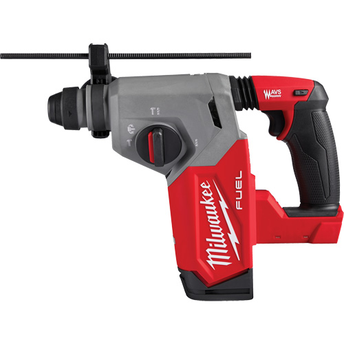 M18 Fuel? SDS Plus Rotary Hammer (Tool Only), Voltage, 18 V, Chuck Size, 1", Battery Type, Lithium-Ion, No Load RPM, 1330, No Load BPM, 4800