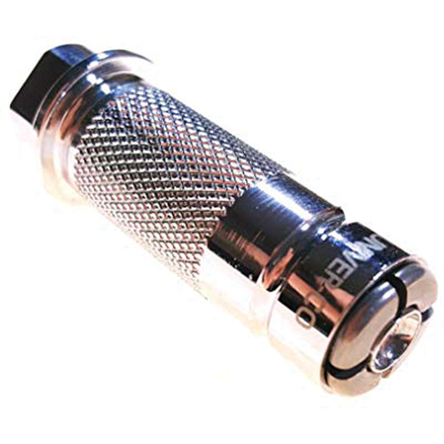Lock-On Grease Coupler, Thread, 0.6", Material, Steel, Dimensions, 4.5" x 3"