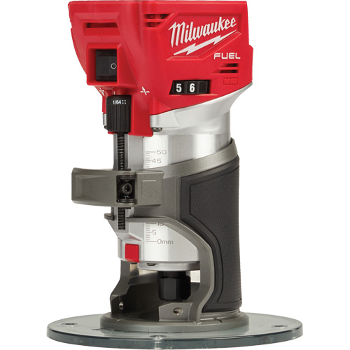 M18 Fuel? Compact Router, Variable Speed Range, 10,000 - 31, 000, Height, 6.86"
