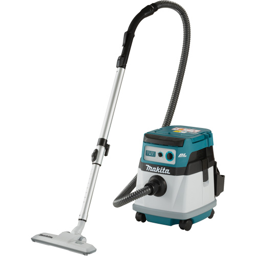 Wet/Dry Quiet Vacuum Cleaner (Tool Only), Voltage, 18 V, Tank Capacity, 3.96 gal., Battery Type, Lithium-Ion, Run Tim (Continuous Use), 33 mins, Max. Air Flow, 74 CFM