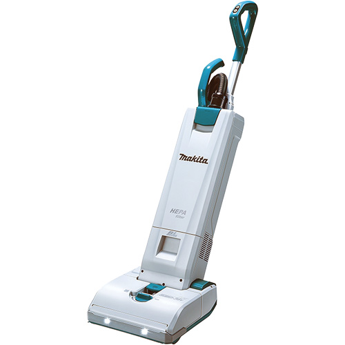 LXT Cordless Upright Vacuum Cleaner, Cleaning Path Width, 12", Amperage, 5, Air Flow, 67 CFM, Capacity, 5.28 Quarts, Run Tim (Continuous Use), 25 mins