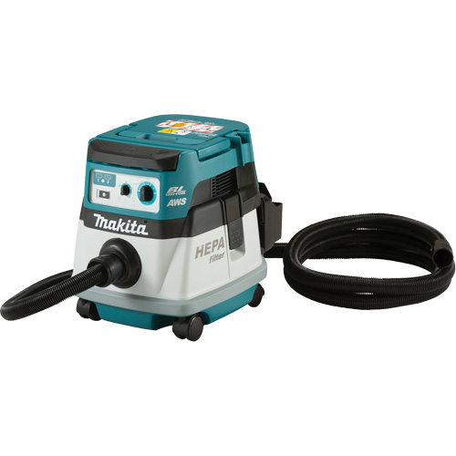 Dry Quiet Vacuum Cleaner with AWS (Tool Only), Voltage, 18 V, Tank Capacity, 2.11 gal., Battery Type, Lithium-Ion, Run Tim (Continuous Use), 33 mins