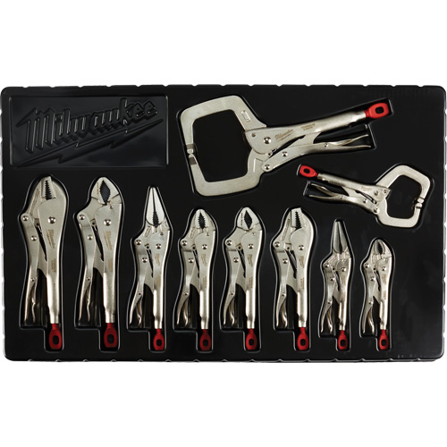 Torque Lock? Pliers Kit, No. of Pieces, 10, Manufacturer's Warranty, Limited Lifetime