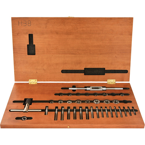 Drillco? Tap & Hex Die Set, No. of Pieces, 36
