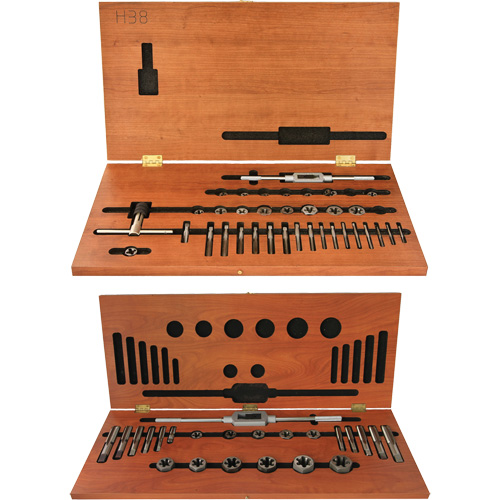 Drillco? Tap & Hex Die Set, No. of Pieces, 58