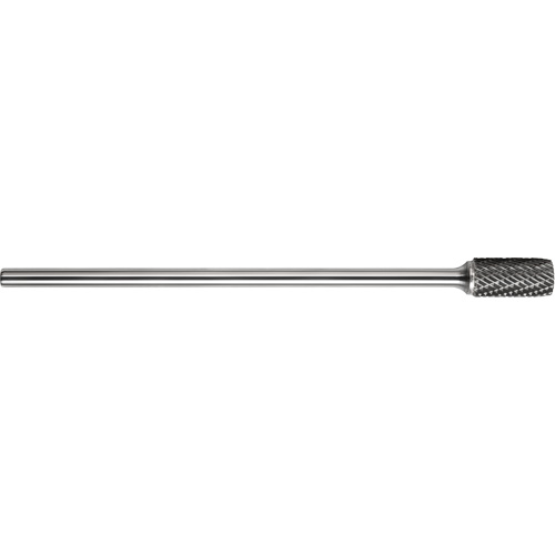 Drillco? Single Cut Ballnose Cylinder Burr, Trade No., SA-1L6, Finish, Bright