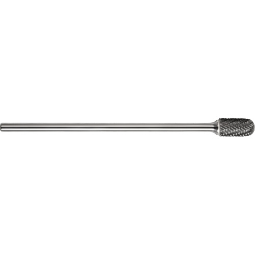 Drillco? Single Cut Ball Shaped Burr, Trade No., SC-1L6, Finish, Bright