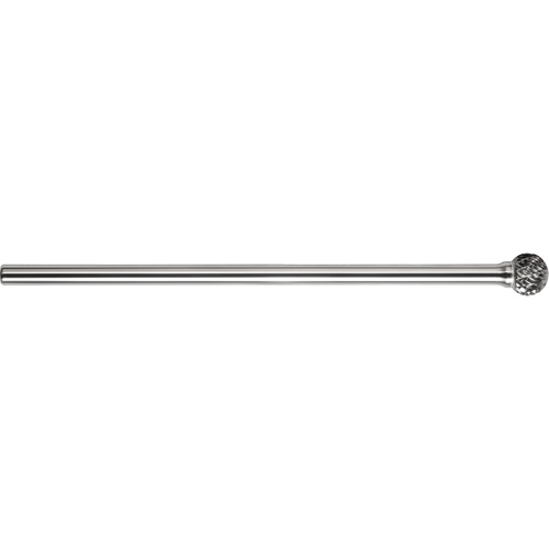 Drillco? Double Cut Oval Shaped Burr, Trade No., SD-3L6, Finish, Bright