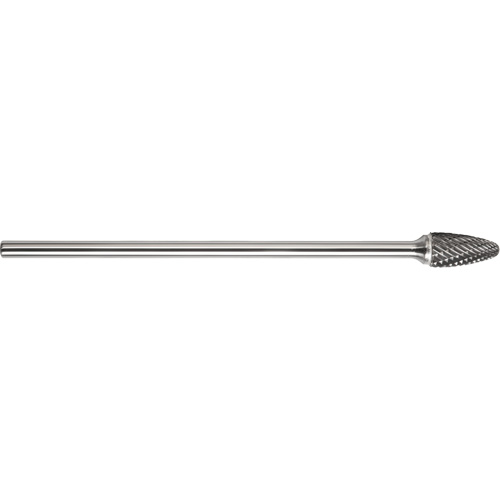 Drillco? Double Cut Pointed Tree Burr, Trade No., SF-1L6, Finish, Bright