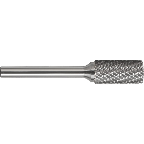 Drillco? Double Cut Cylindrical Burr, Trade No., SA-41, Finish, Bright