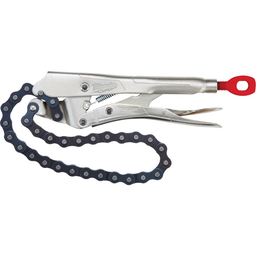 Torque Lock? Locking Chain Wrench, Pipe Capacity, 5-1/2" (139.7 mm), Chain Length, 19", Handle Type, Steel, Manufacturer's Warranty, Limited Lifetime