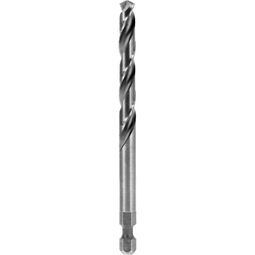 Cobalt Pilot Bit, Shank Size, 1/4", Diameter, 9/32", Length, 4"