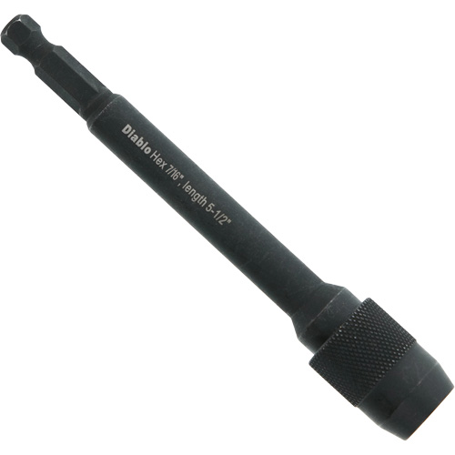 5-1/2" Universal Extension, Length, 5-1/2", Shank Diameter, 7/16"