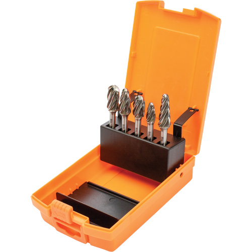 Alu-Cut Carbide Burr Kit, No. of Pieces, 5