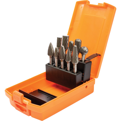 DC Carbide Burr Kit, No. of Pieces, 10
