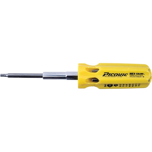 Hex-Calibre? SAE Multi-Bit Screwdriver, Handle Type, Plastic
