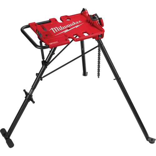 6? Leveling Tripod Chain Vise, Pipe Capacity, 0" - 6", Base Type, Portable Stand, Storage Height, 49.5", Storage Depth, 5.25"
