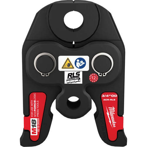 3/4" RLS? ACR Press Jaw, For Use With, Milwaukee? M18? Force Logic Press Tool, Manufacturer's Warranty, 2 Years