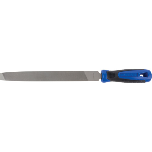 Mill File With Handle, Shape, Flat, Length, 6", Cut Type, Bastard, Manufacturer's Warranty, Limited Lifetime
