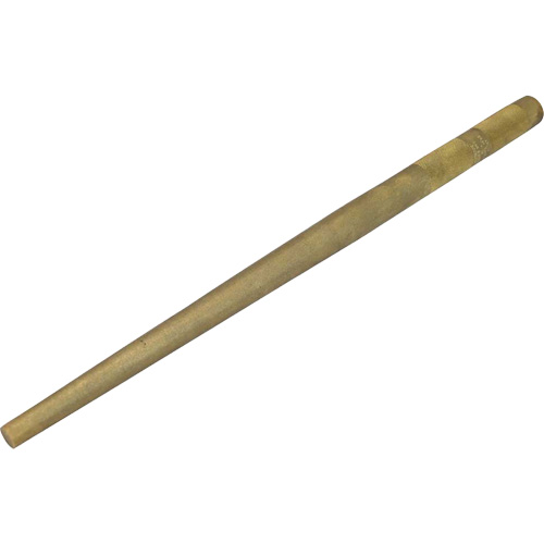 Brass Line Up Punches, Point Diameter, 3/8", Overall Length, 10"