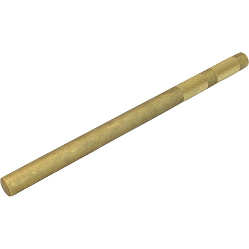 Brass Line Up Punches, Point Diameter, 7/16", Overall Length, 14"