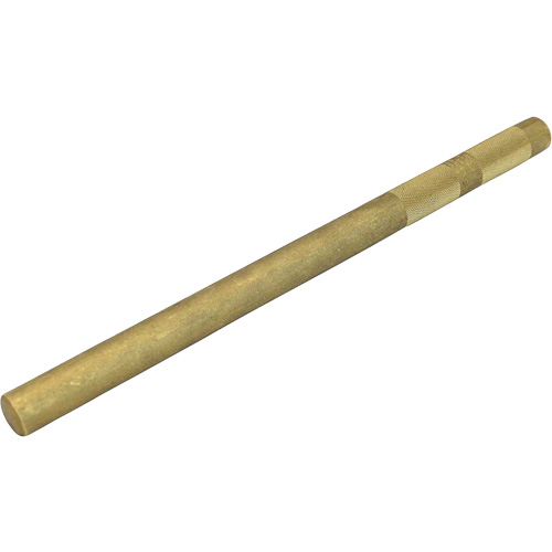 Brass Line Up Punches, Point Diameter, 3/4", Overall Length, 12"