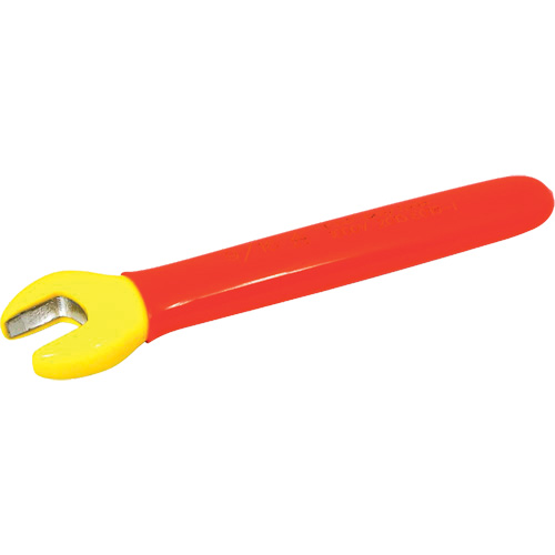 Insulated Open-Ended SAE Wrench, Size, 9/16", Voltage Rating, 1000 V, Overall Length, 6"