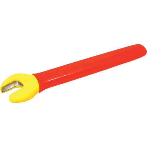 Insulated Open-Ended SAE Wrench, Size, 3/4", Voltage Rating, 1000 V, Overall Length, 7-1/2"