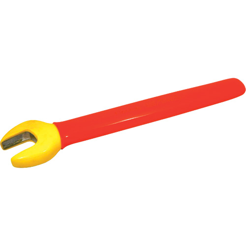 Insulated Open-Ended SAE Wrench, Size, 1", Voltage Rating, 1000 V, Overall Length, 10-1/4"