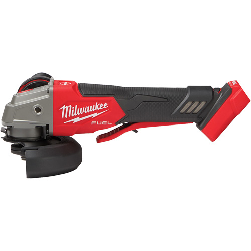 M18 Fuel? Variable Speed Braking Grinder with No-Lock Paddle Switch, Voltage, 18 V, Chuck Size, 5"/4-1/2", Battery Type, Lithium-Ion, No Load RPM, 3500-8500, Length, 13.18", Width, 4.36"