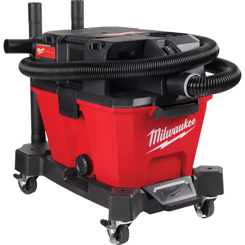 M18 Fuel? Cordless Wet/Dry Vacuum, Voltage, 18 V, Tank Capacity, 6 gal., Battery Type, Lithium-Ion, Manufacturer's Warranty, 3 Year Limited, Hose Diameter, 1-7/8"