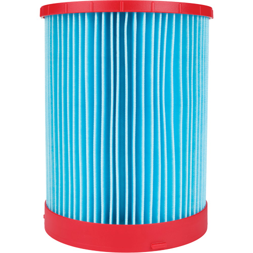 Large Wet/Dry Vacuum High-Efficiency Filter, Fits US Gallon Size, 6 US Gal./12 US gal./9 US gal., Type, Cartridge