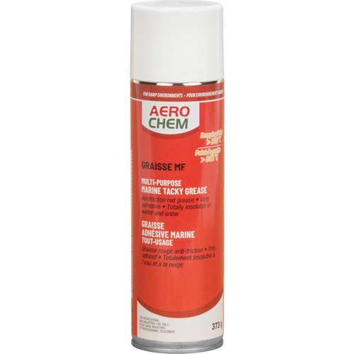 Aerochem Marine Type Grease, Format, 373 g, Container Type, Aerosol Can, Colour, Red, Temperature Range, -30øC to +260øC
