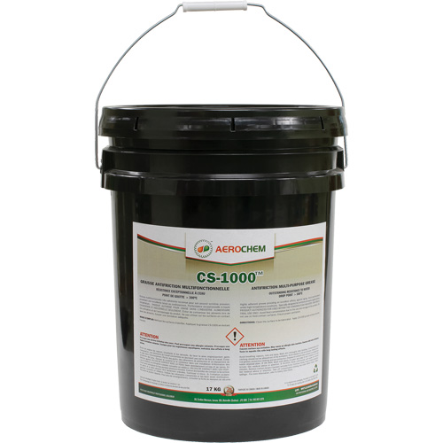 Aerochem CS-1000 Multi-Purpose Tacky Grease, Format, 17 kg, Container Type, Pail, Colour, Brown, Temperature Range, - 30øC to +260øC