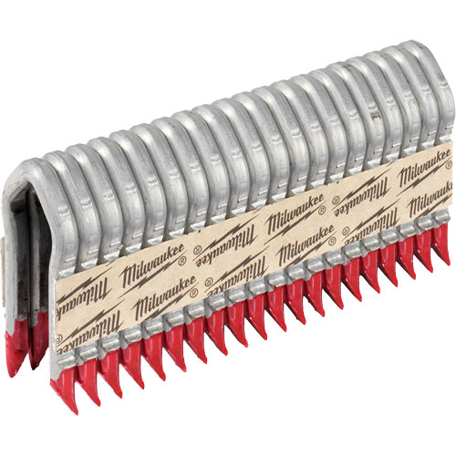 Staples, Length, 1-3/4", Crown, 3/4", Gauge, 9, Finish, Galvanized