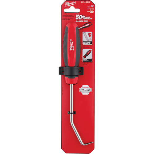 90ø Hose Pick, Overall Length, 9-3/4", Tip Material, Steel